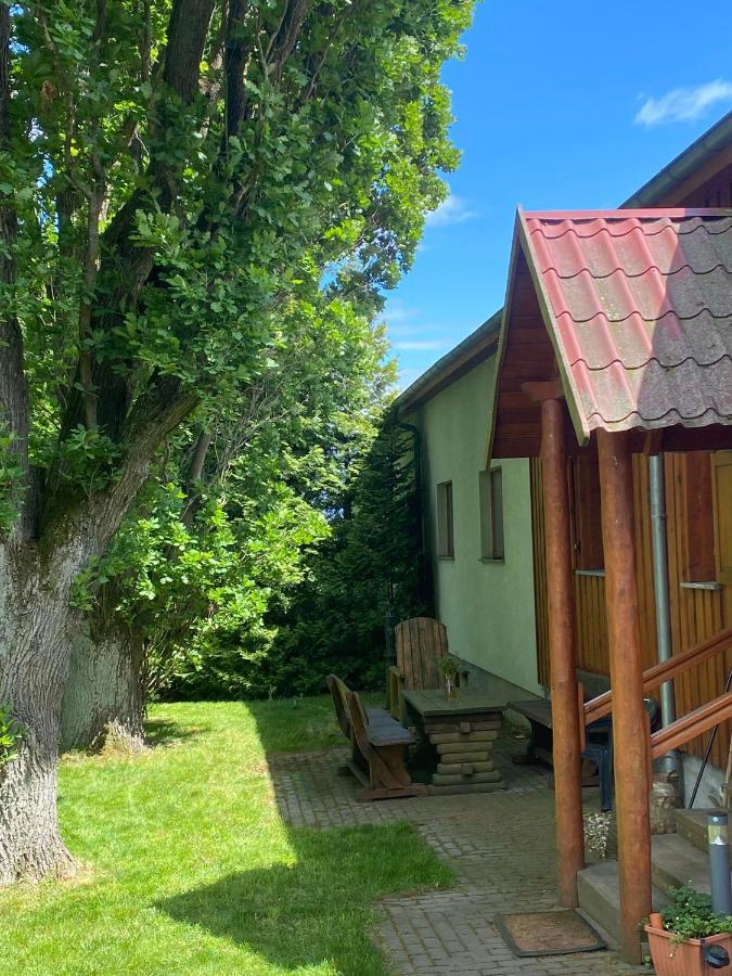 Jagdhaus Auf Dem Forsthof Mit Sauna Eckartsberga Exterior foto